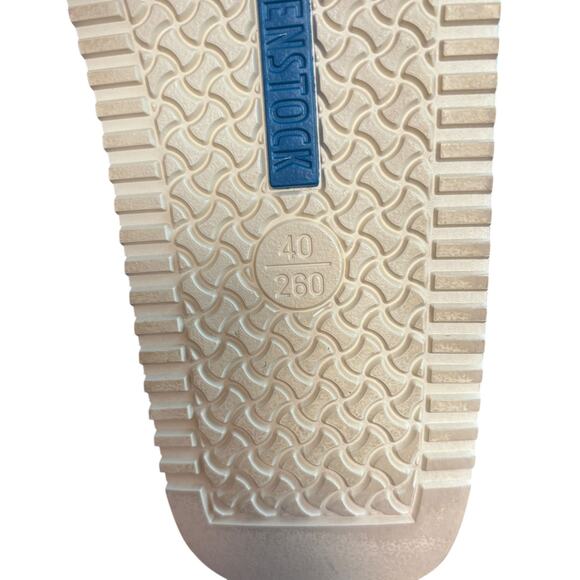 New Birkenstock Professional Clog Size EU 40, US W9, M7 White Natural Leather - Picture 6 of 9